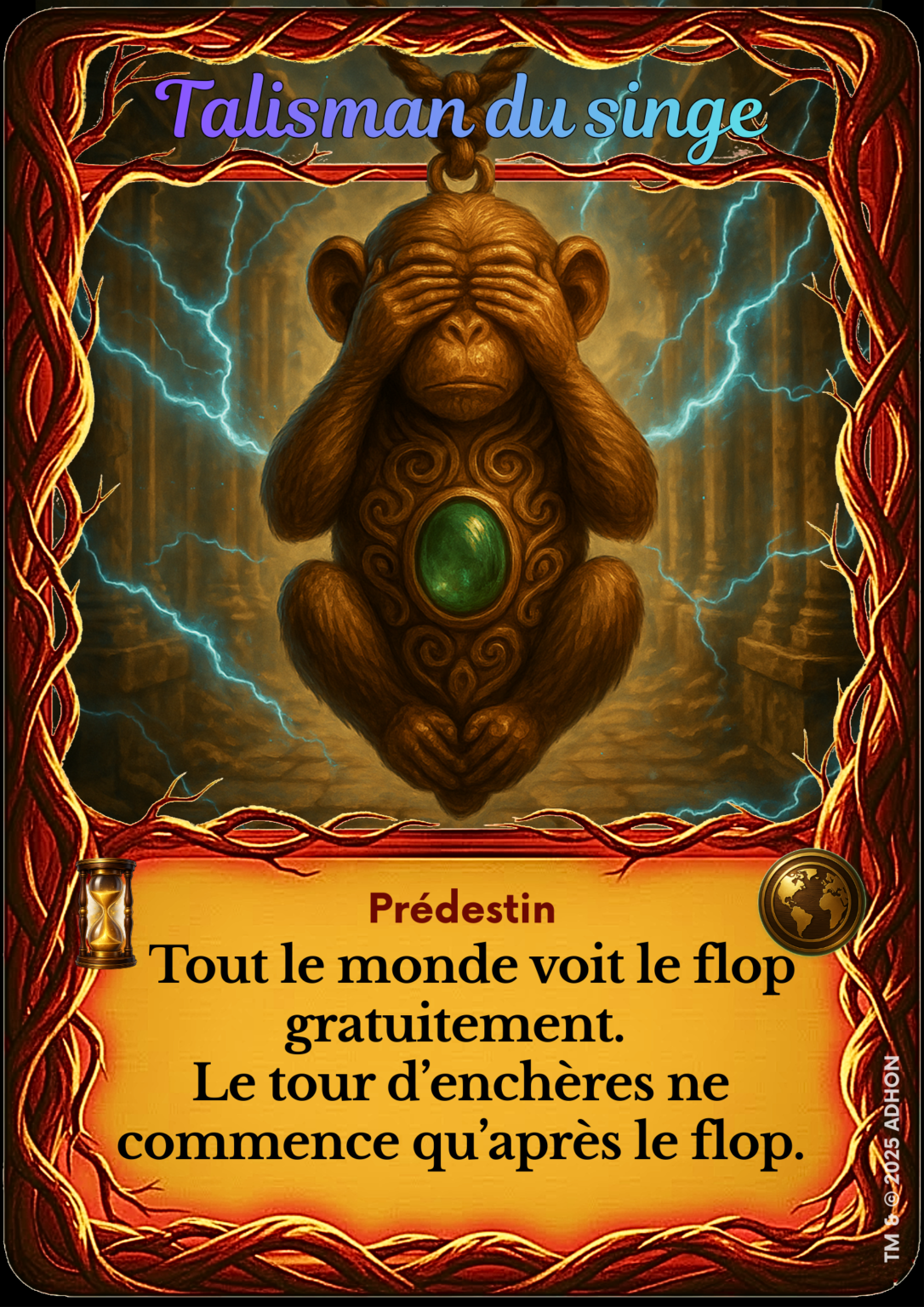 1_1_12 Prédestin Talisman du singe