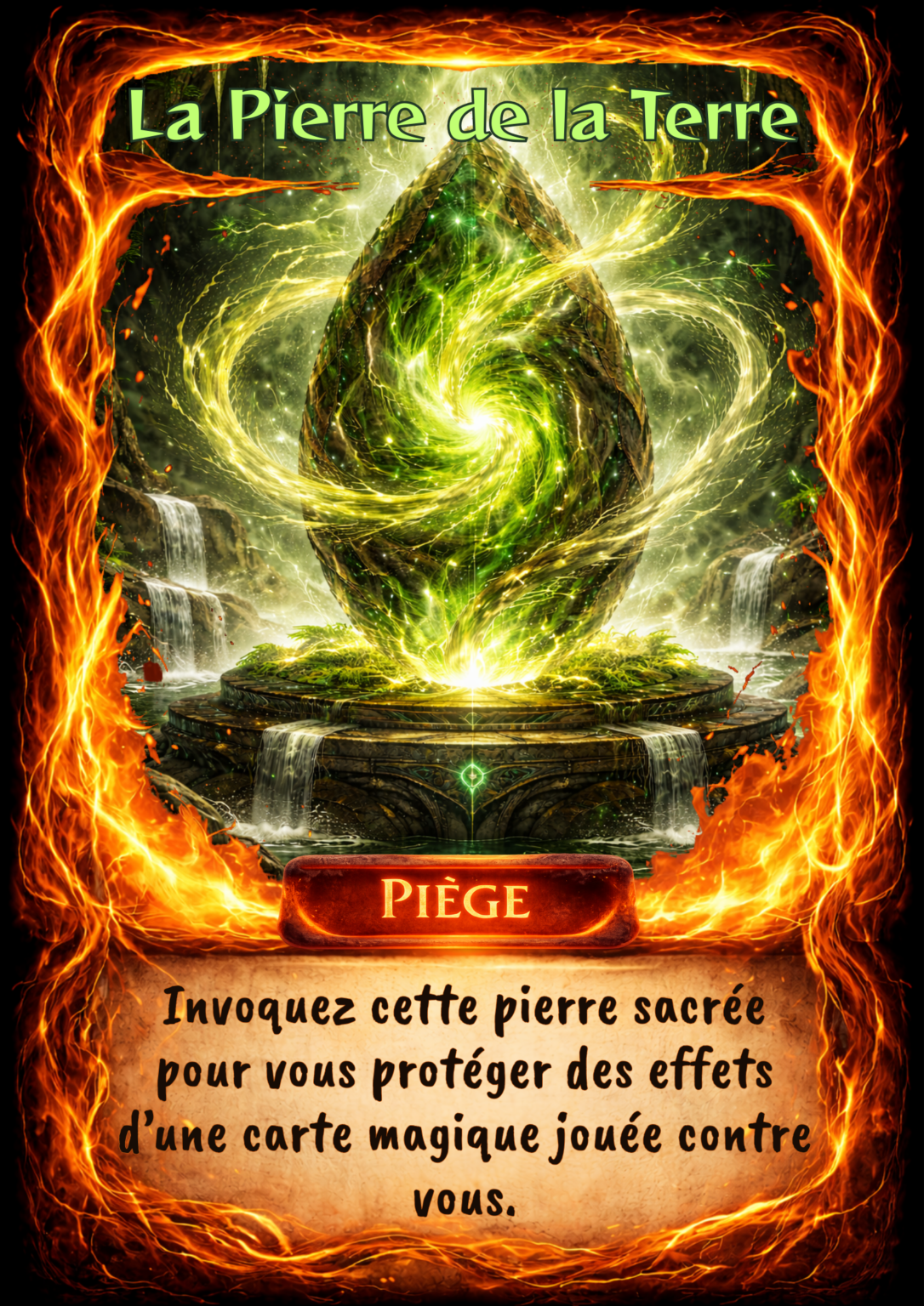 La pierre de la terre