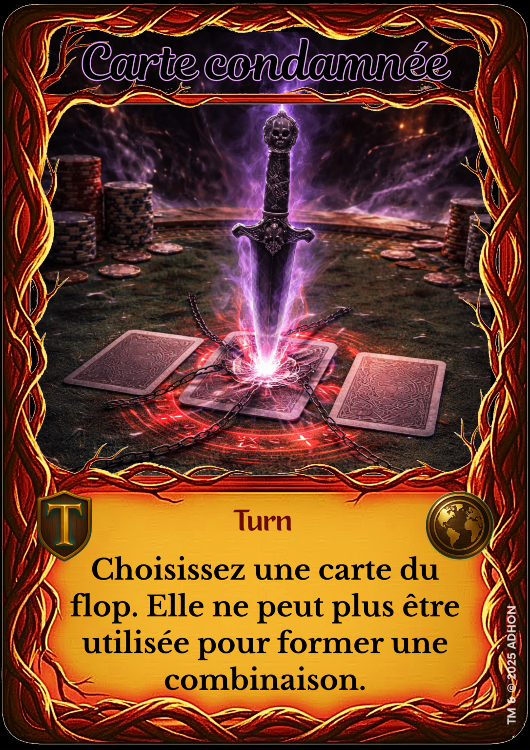 66 turn Carte condamnée