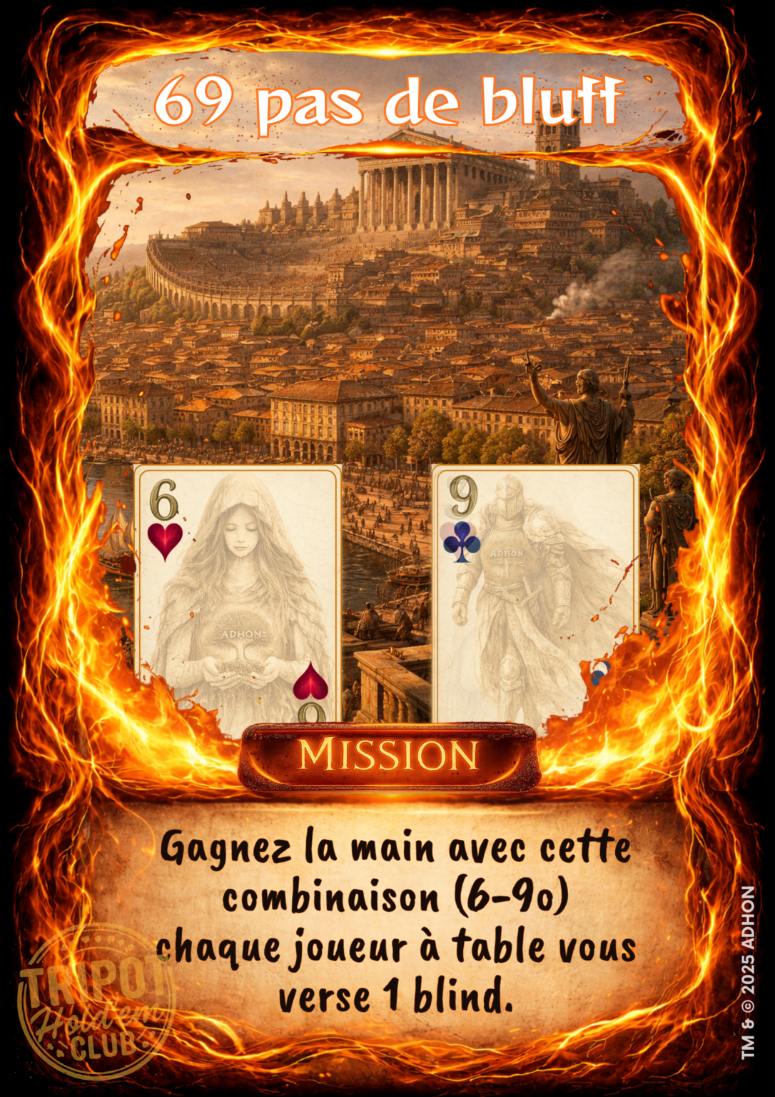 69 pas de bluff