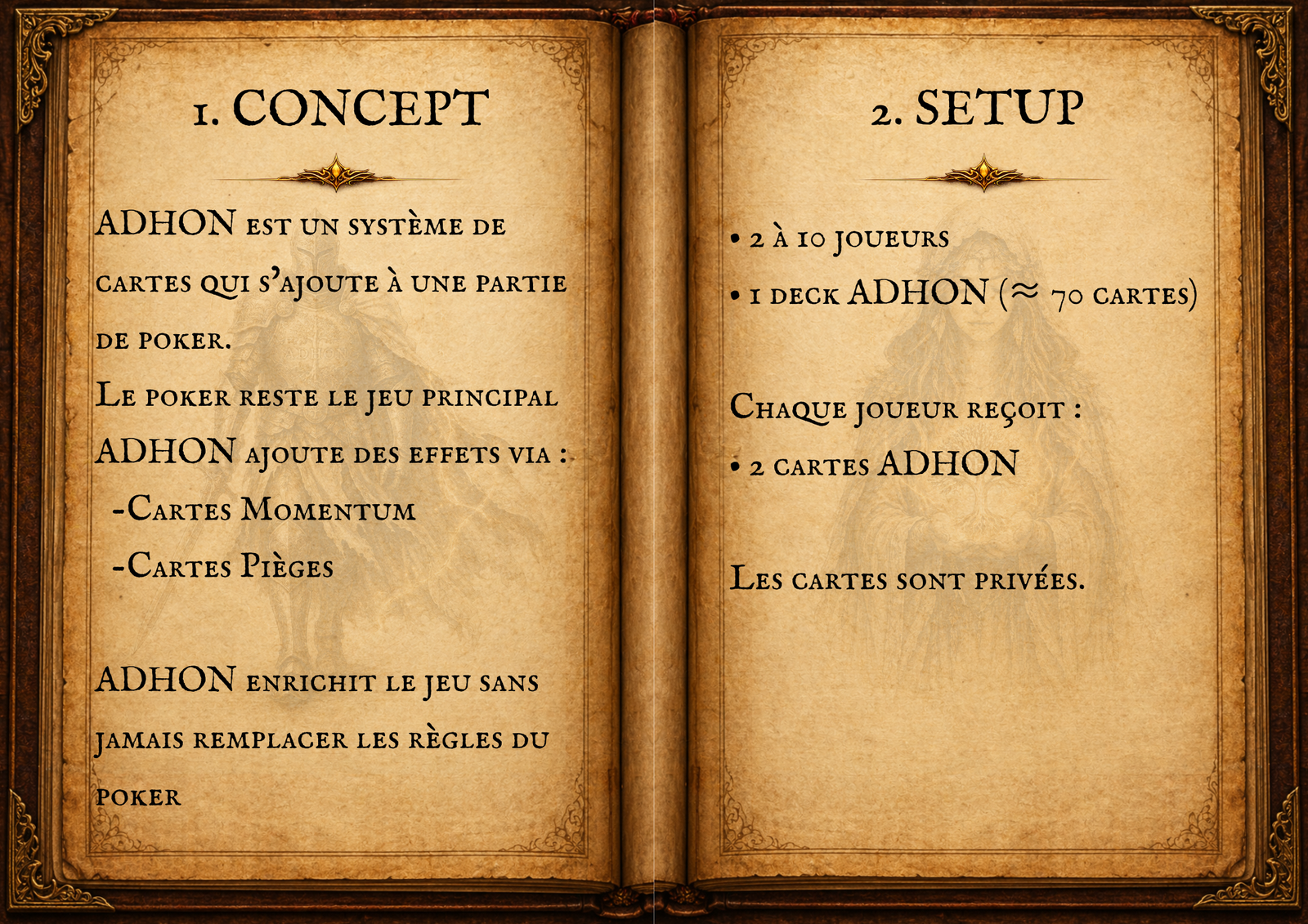 Grimoire des règles page 2