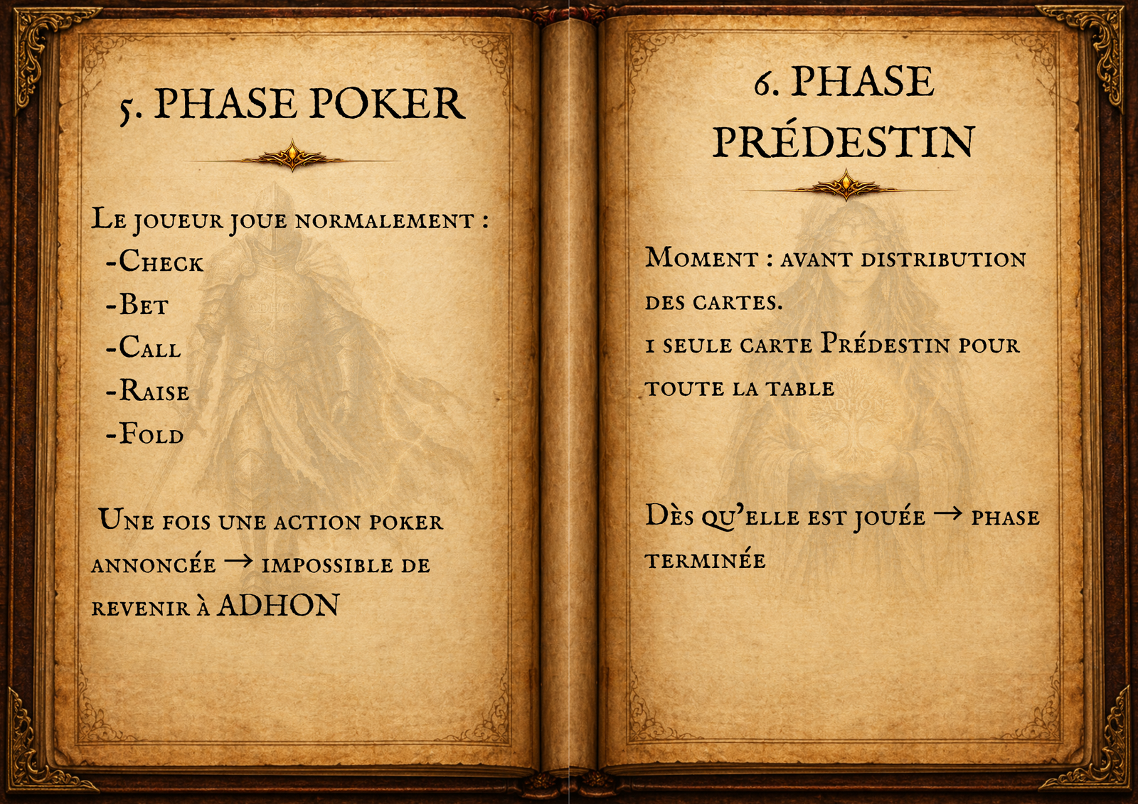 Grimoire des règles page 4