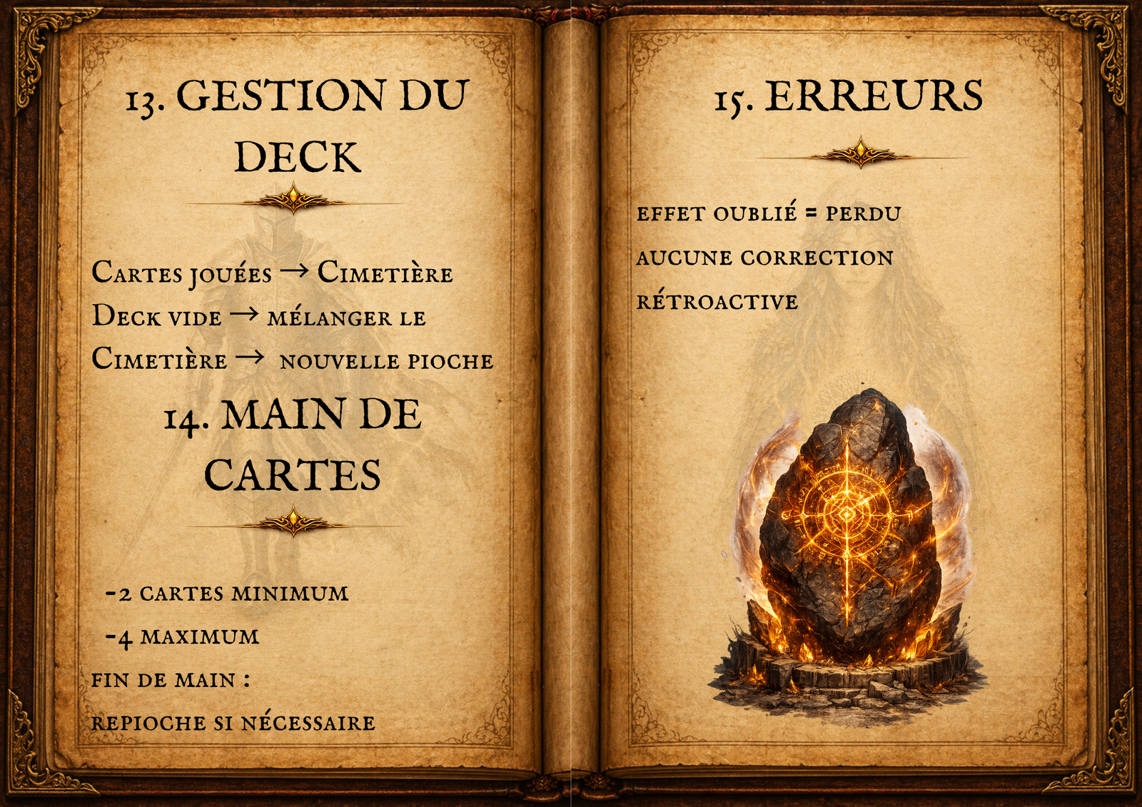 Grimoire des règles page 9